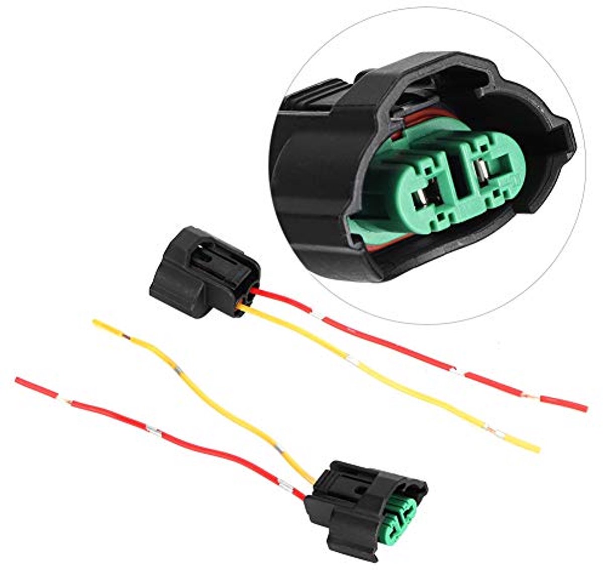 H11 H8 Vrouwelijke Adapter Bedrading - Hittebestendig en Duurzaam voor Auto en Motorfiets