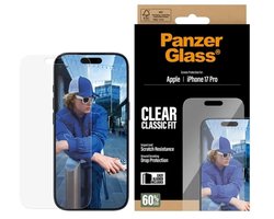 PanzerGlass Screenprotector geschikt voor Apple iPhone 17 Pro Max Glazen | PanzerGlass Classic Fit Screenprotector - Case Friendly