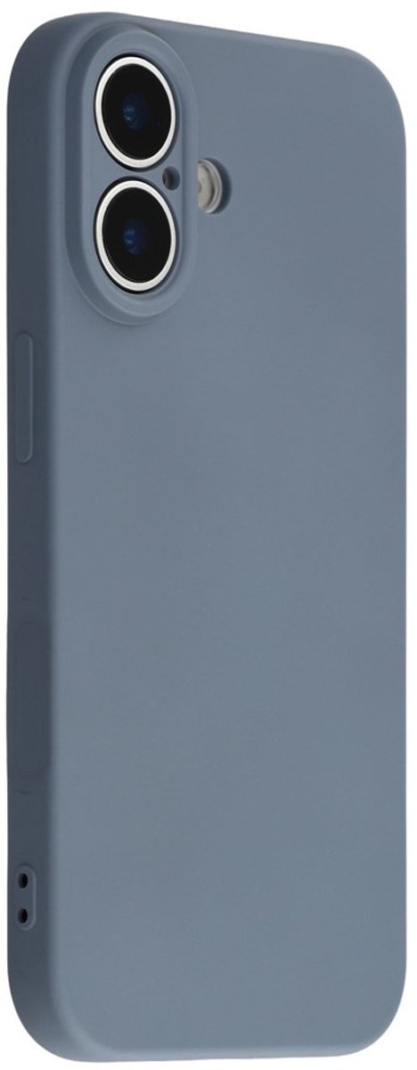 Amorus Hoesje - Geschikt voor iPhone 17 Hoesje - Amorus Colour TPU Back Cover - Slate Grey