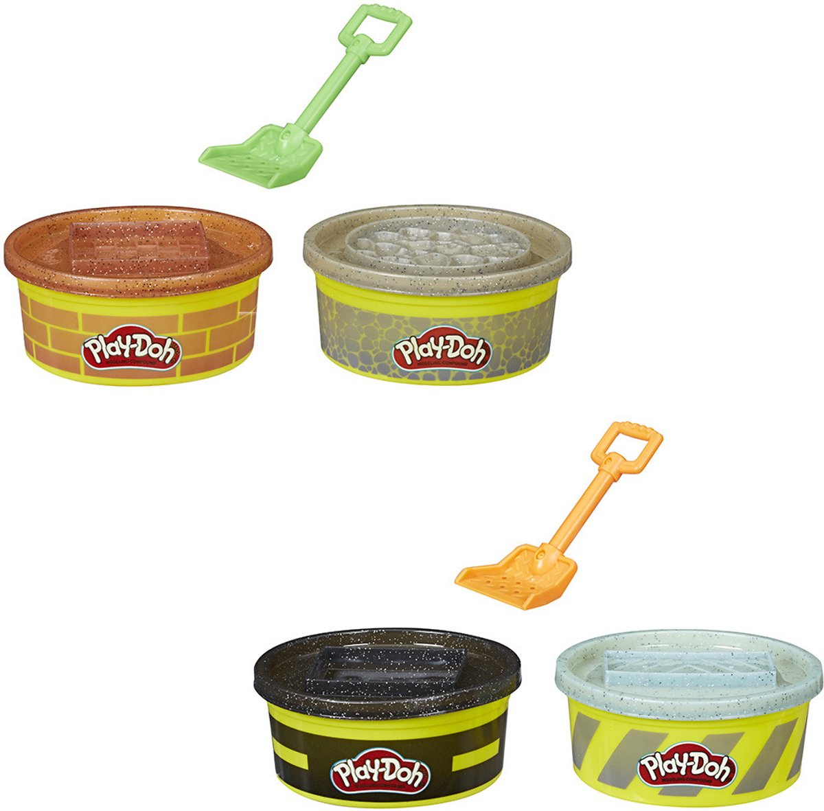 Play-Doh Wheels Buildin Compound Rood/Grijs