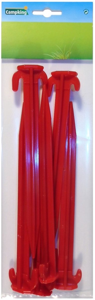 Campking Tentharing Kunststof - 20 cm - 6 stuks van Campking — afbeelding 2