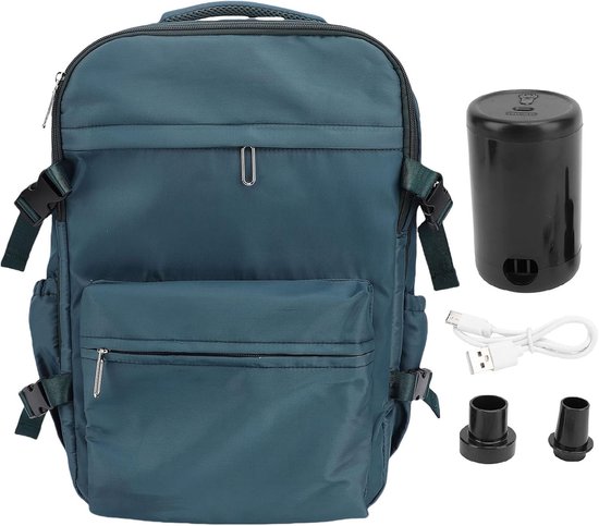 Waterdichte 60L Vacuüm Rugzak met Vacuümpomp - Uitbreidbare Rugzak voor