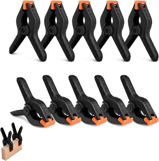 Spring Clips Plastic Casing Plastic Spring Clips - 10pcs Heavy Duty Nylon Muslin Clips ...