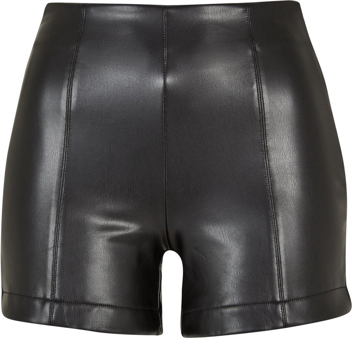 Urban Classics Synthetic Leather Korte broek 4XL Zwart