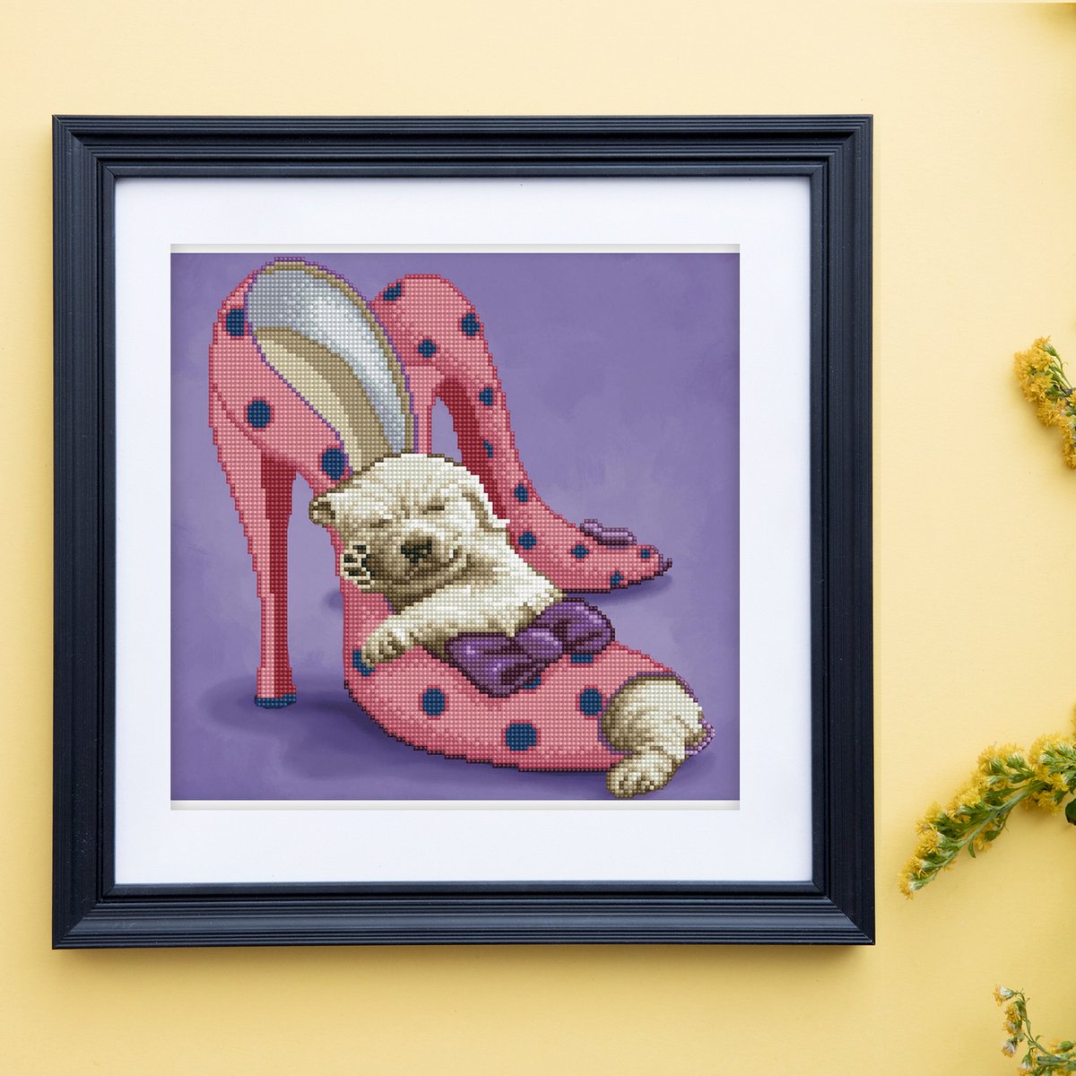 DIAMOND DOTZ Dotz & Dreams - Diamond Painting - 7.868 Dotz - 37x37 cm — afbeelding 4