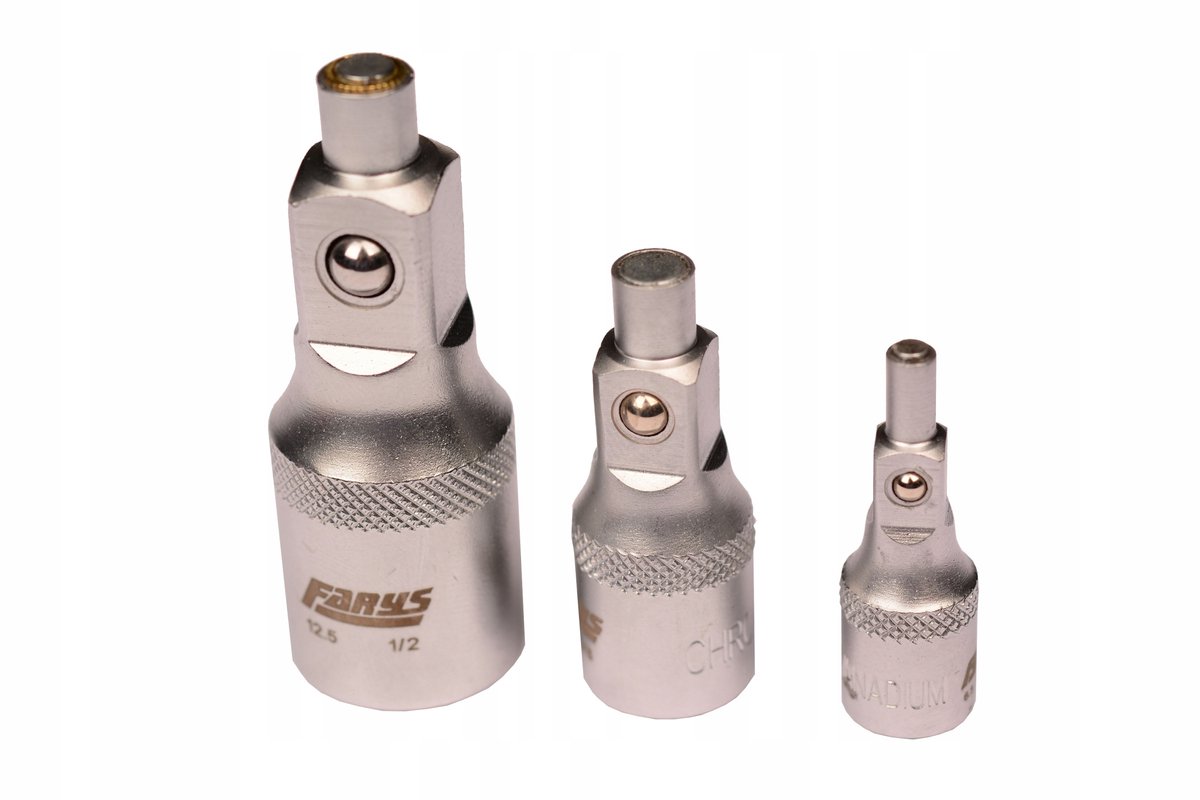Farys Verlengstukken Set met Magneet - 3 Delig