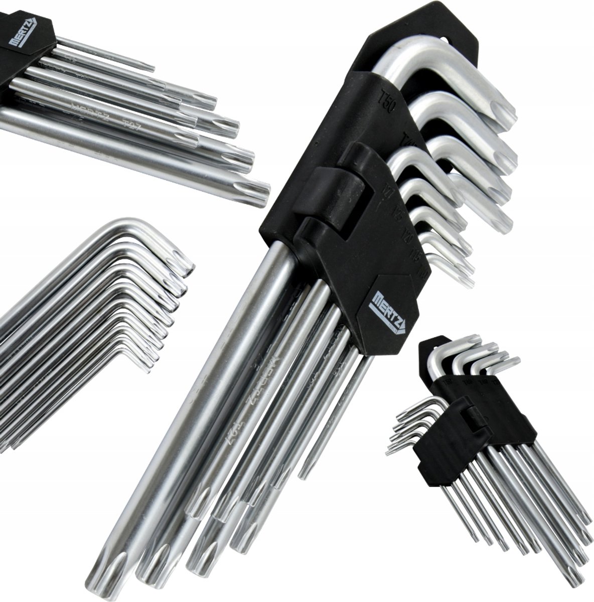 Mertz Torx inbussleutelset 9 Delig T10-T50