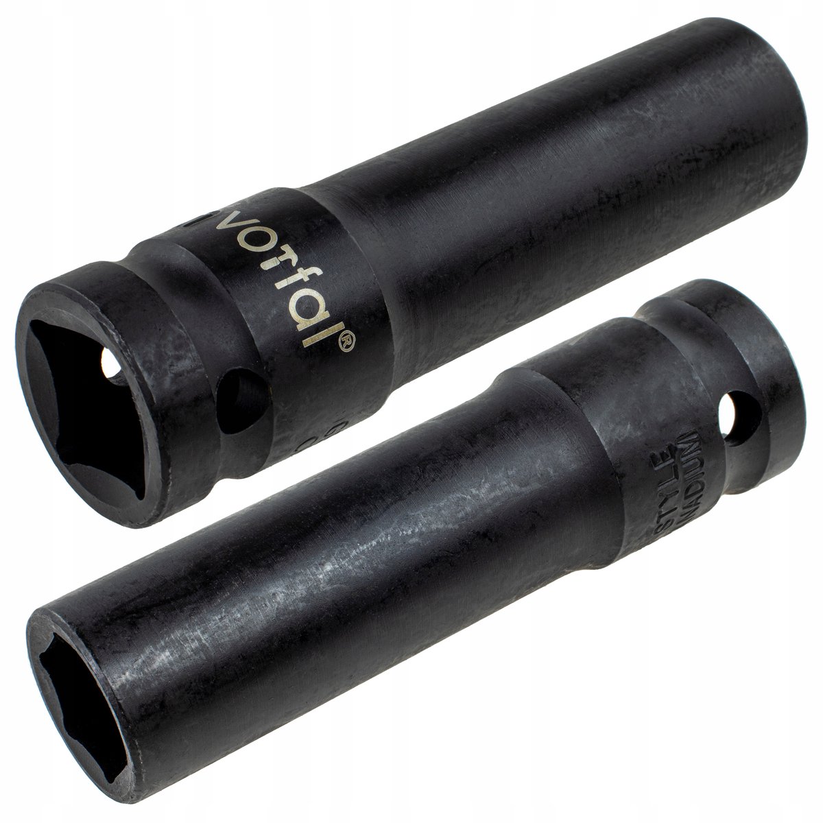 Lange slagdoppensleutel 1/2'' 14 mm