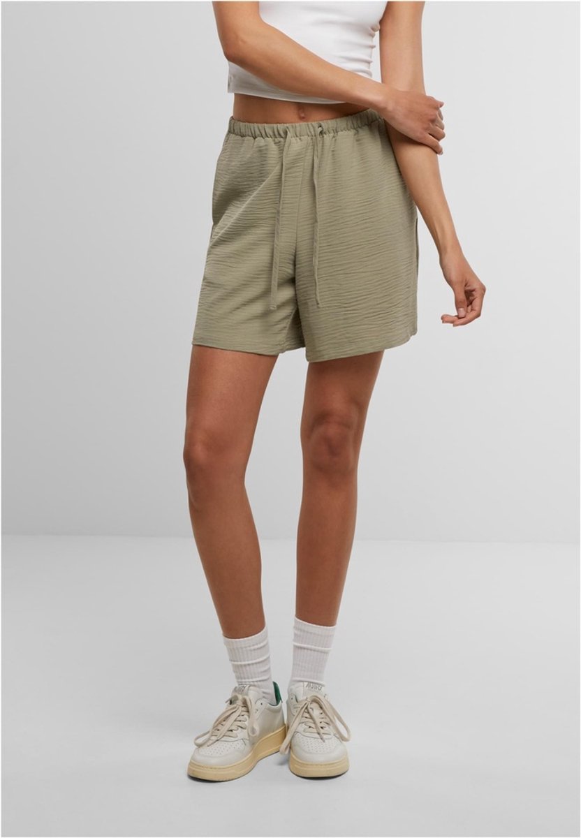 Urban Classics Structured Korte broek L Olijfgroen