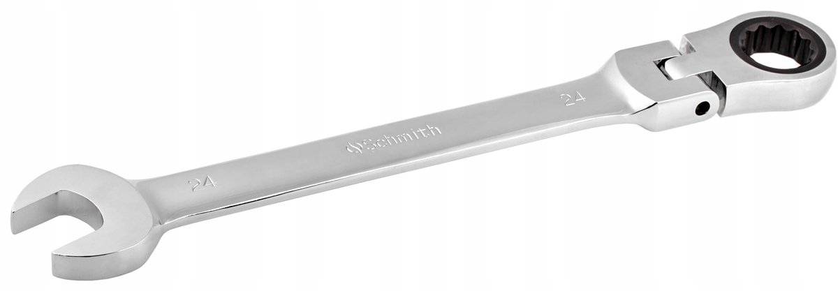 Schmith Ratelsleutel met Kniescharnier, 10mm