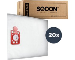 SQOON® Stofzuigerzakken geschikt voor Numatic Henry / James / PPR240 – Gelijk aan model: 604015 – High Filtration – 20 Stuks
