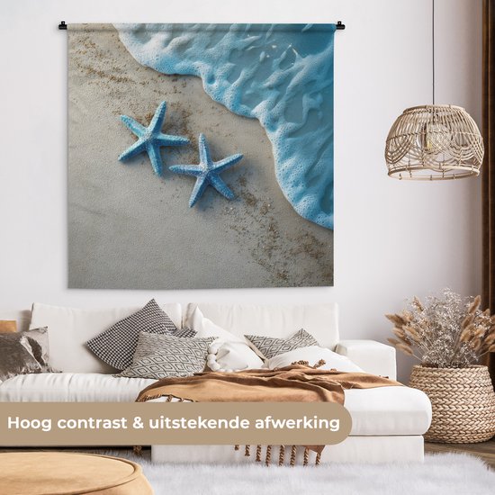 Een wanddoek aan de muur. Style je woonkamer
