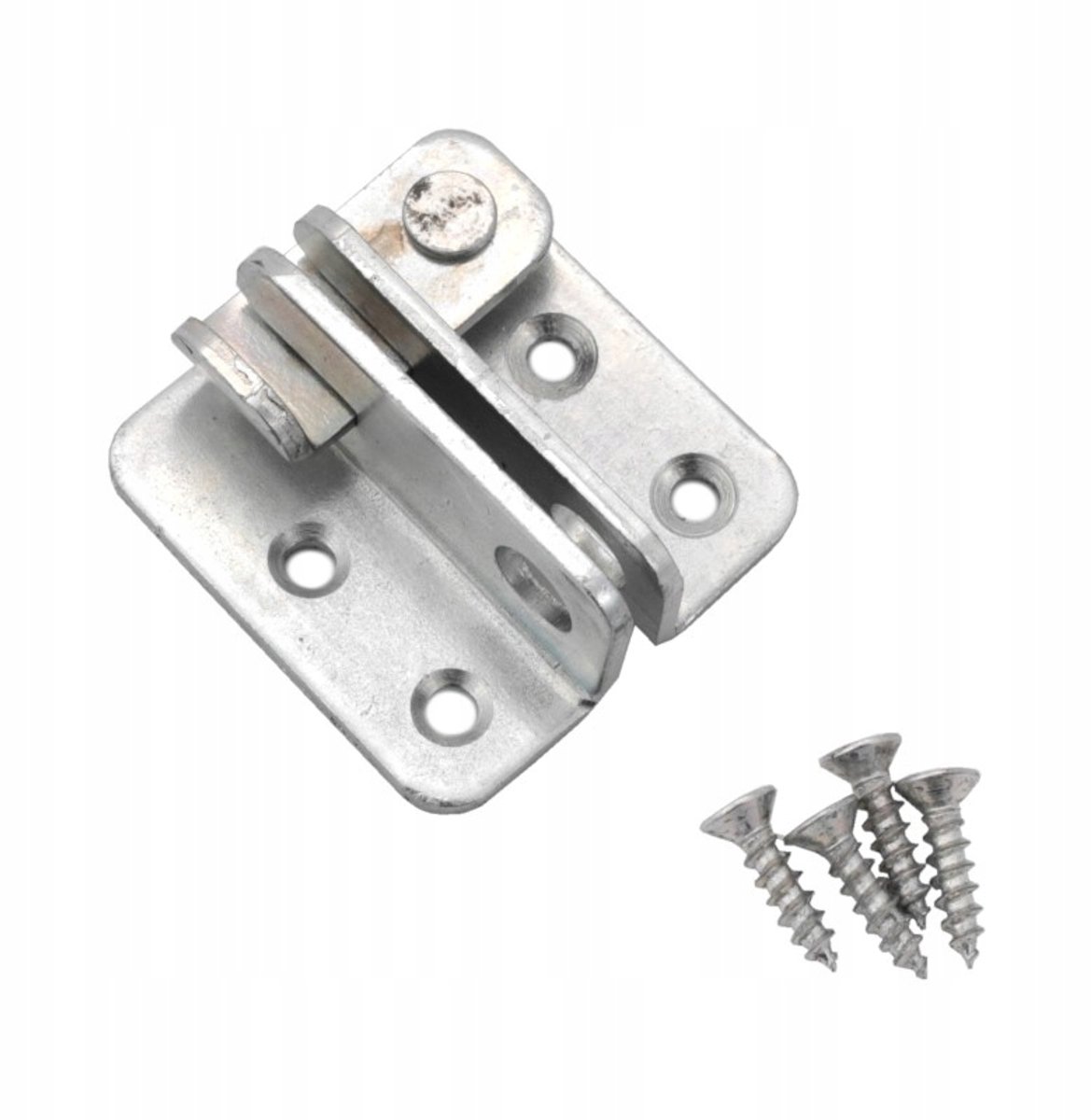 Stevige Grendel met Hangslotgat voor Kisten en Kasten 45x45mm