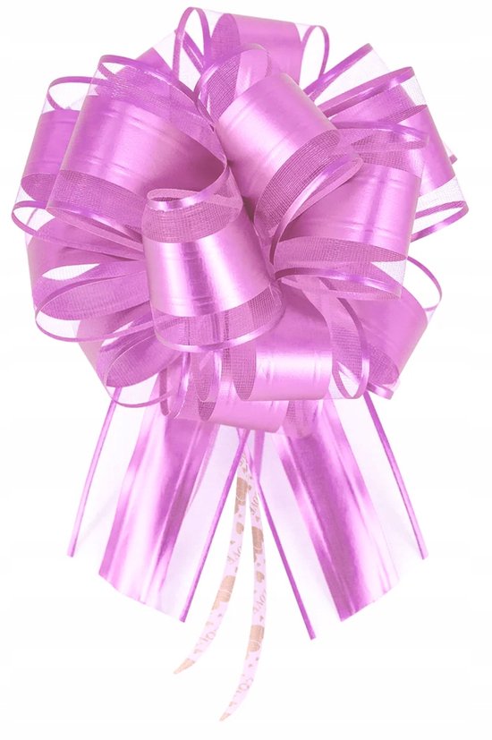 Decoratie Grote Etalage Kado Goud Met Rode Strik 40x48cm 1 stuk