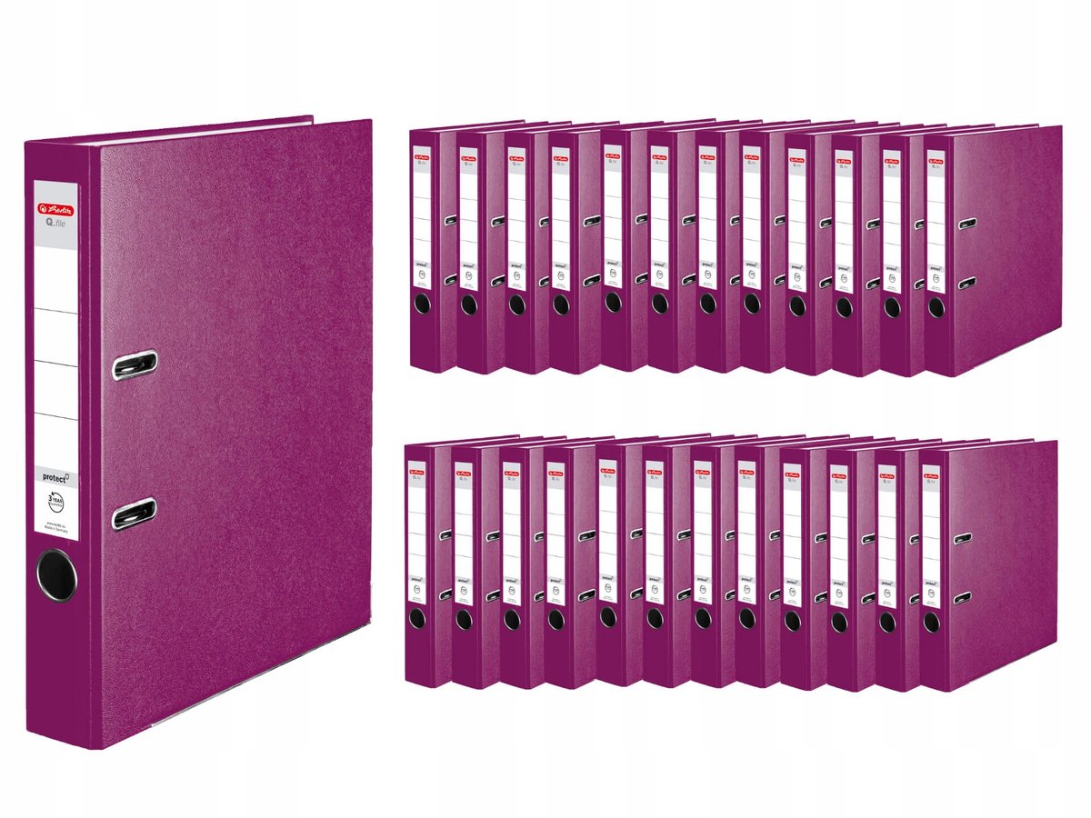 Herlitz A4 Segregators 5cm Dikte - 25 Stuks - Blauw