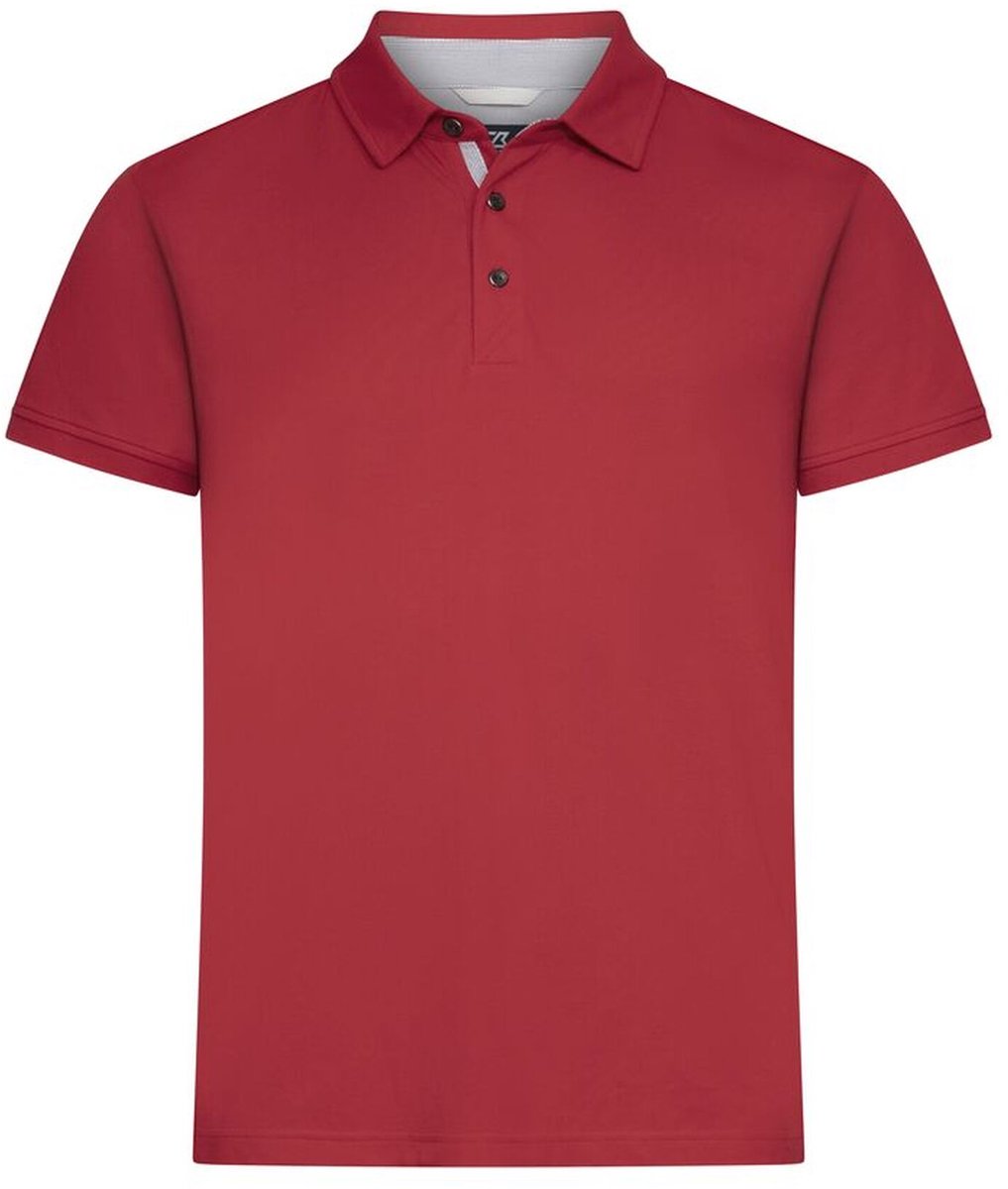Cutter & Buck Advantage Premium Polo Heren 354420 - Rood - 4XL