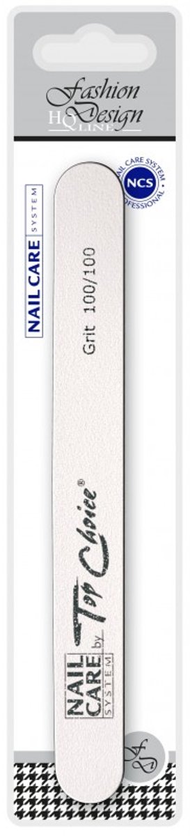 Top Choice Nagelvijl 100 Grit - Professionele Rechte Vijl