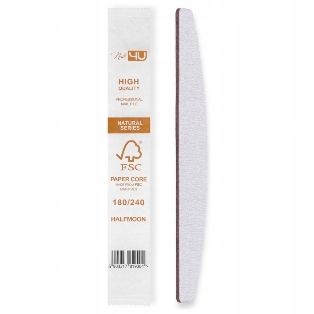 Papieren Nagelvijlen 180/240 Grit - 25 Stuks - Eco & Salon Kwaliteit