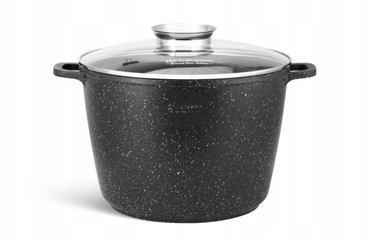 Grote Braadpan met Marmenlaag, 28cm, 10.2L, Geschikt voor Inductie