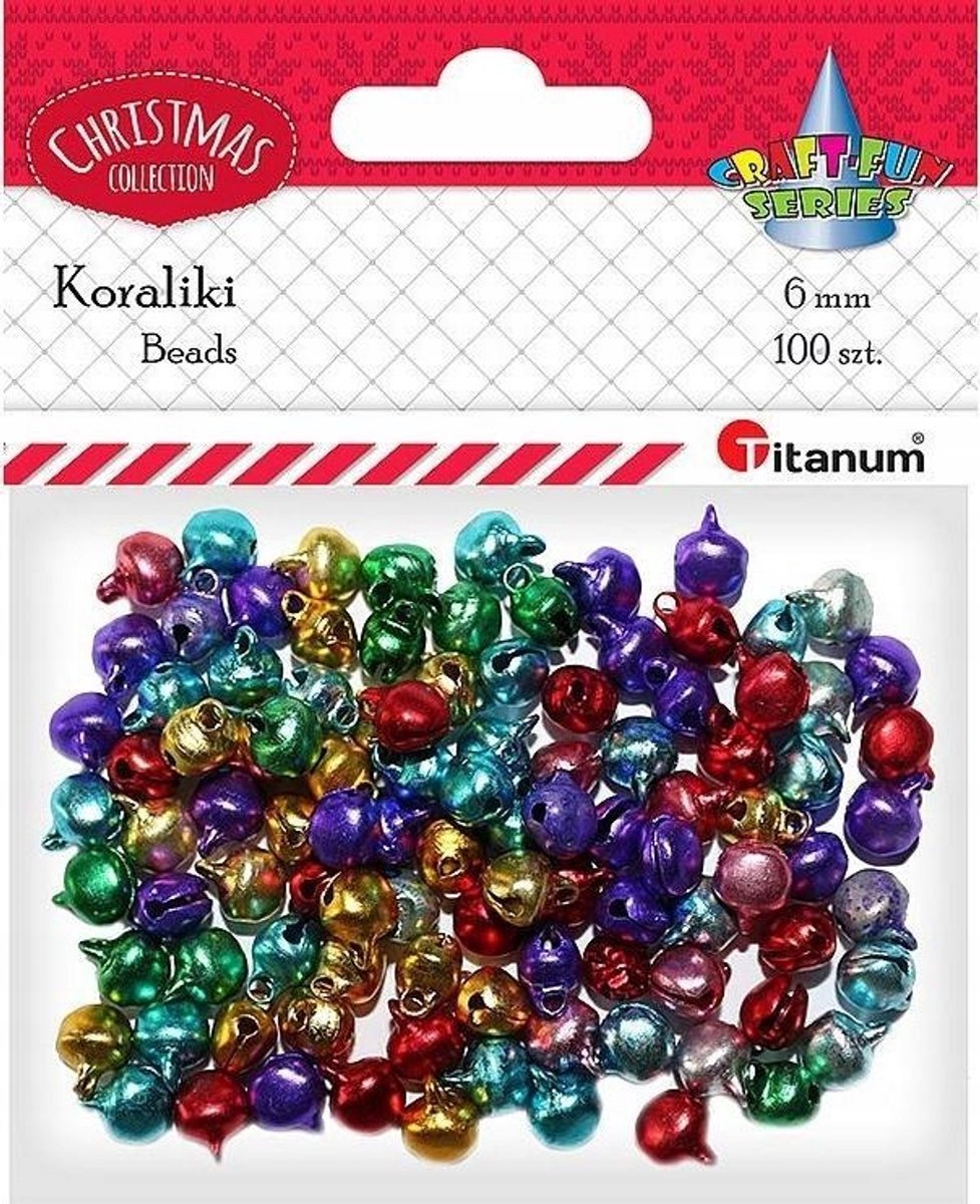 Titanium Metaal D zwon 6mm 100 st