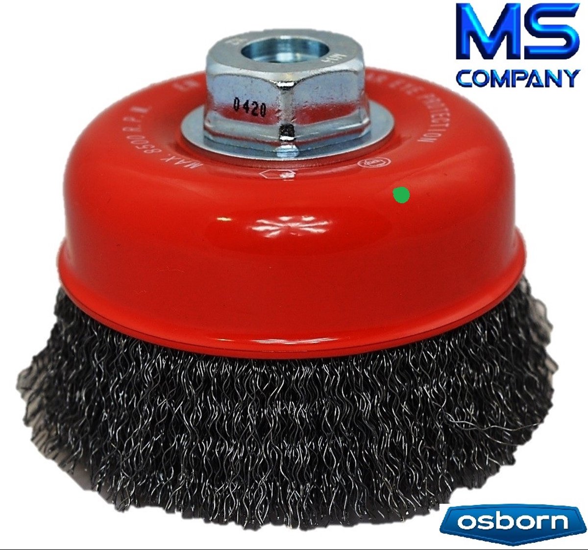 Osborn Schijfborstel 100mm RVS M14 - 1908613364