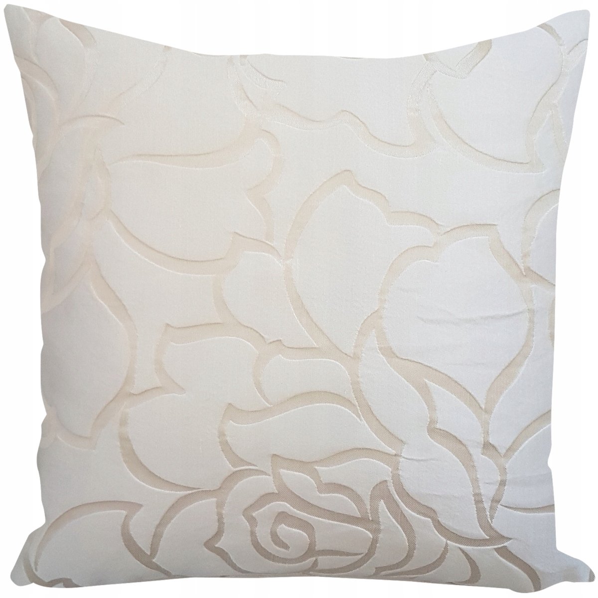 Decoratieve Kussenhoes 40x40cm - Zacht & Stijlvol Bloemenpatroon