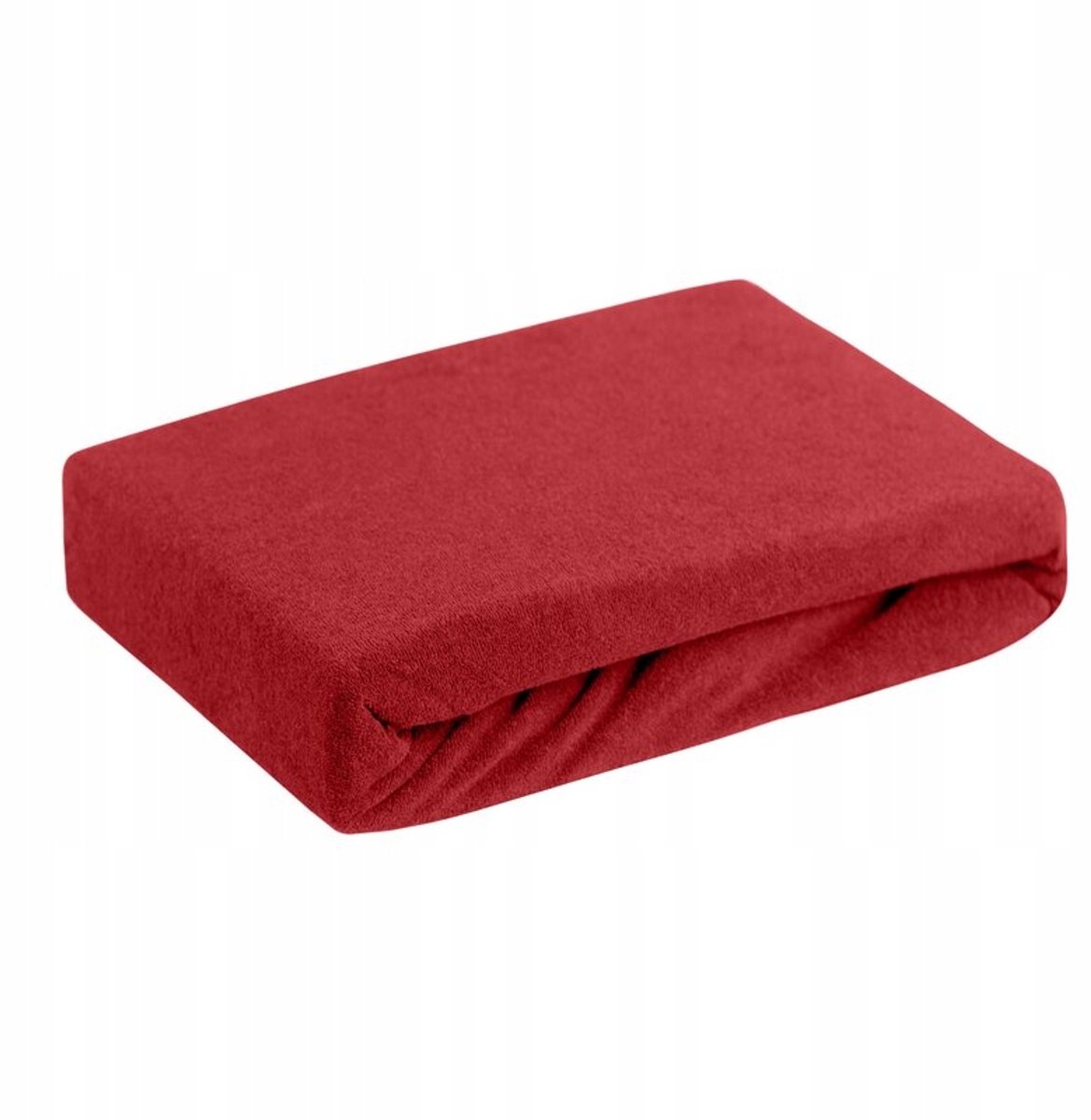 Frotee Hoeslaken met Elastiek 220x200cm - Rood
