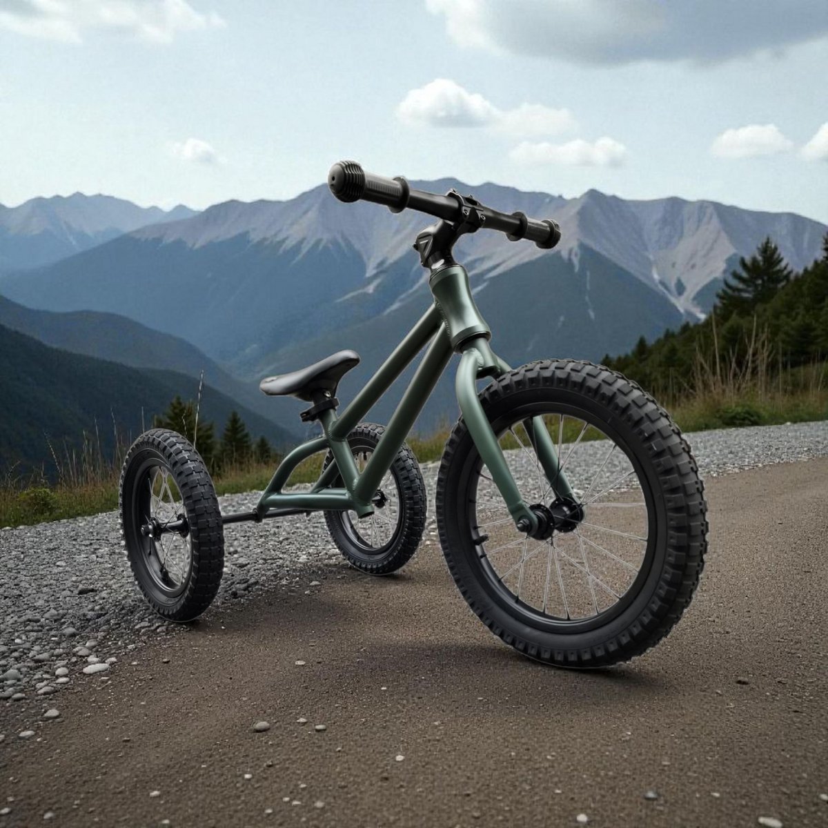 Jobber Trikebike Loopfiets 3 wielen - Dikke banden - 3in1 loopfietsen — afbeelding 4