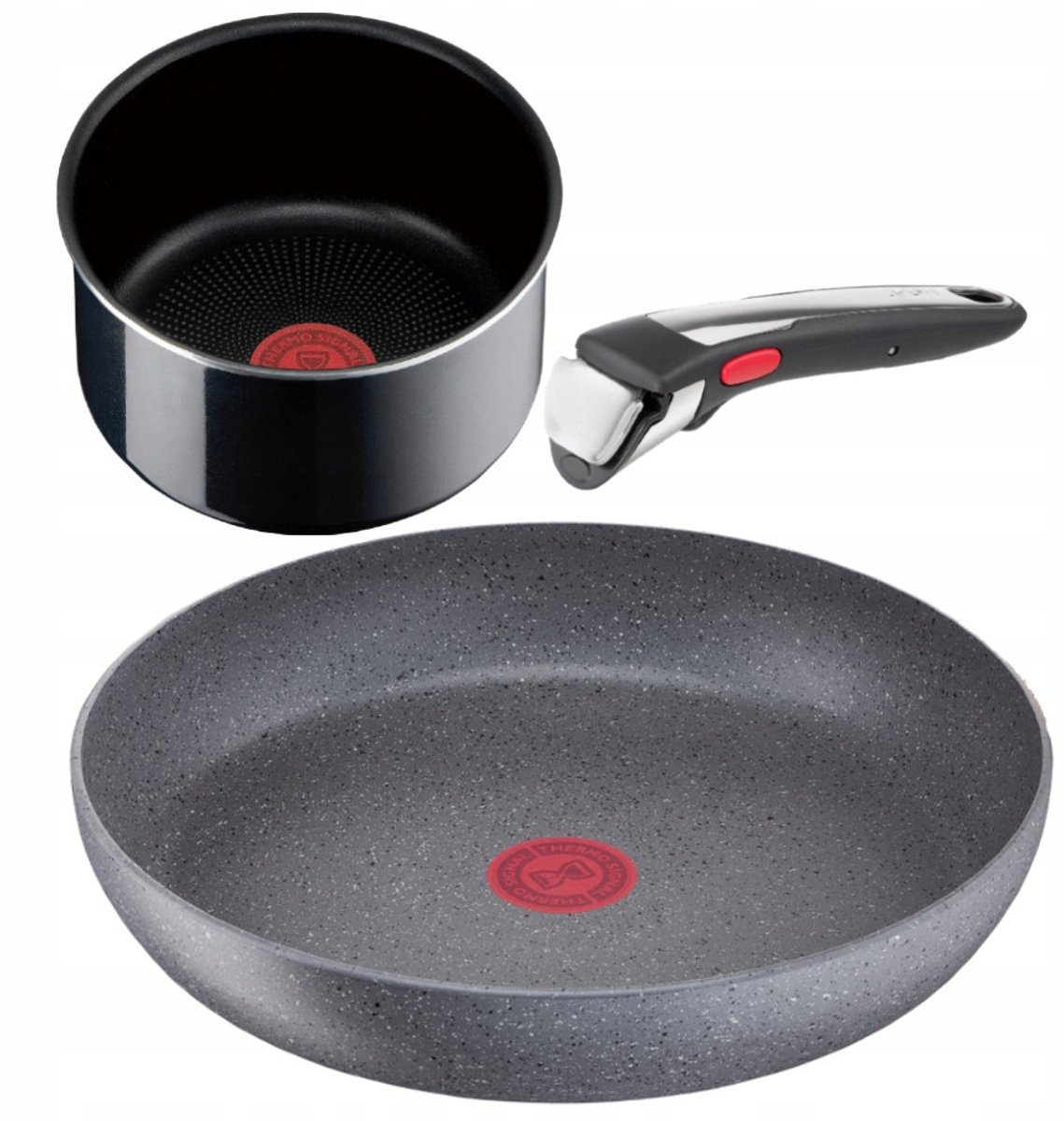 Tefal Ingenio Pannenset 26cm + Pan 16cm met Afneembaar Handvat