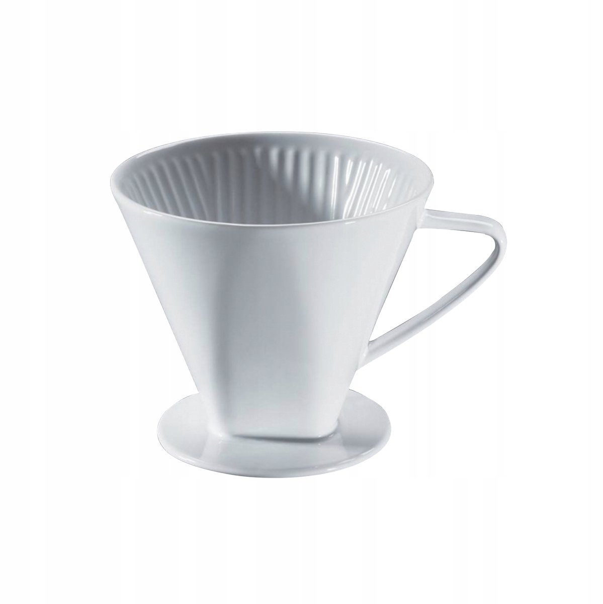 Cilio Porseleinen Koffiefilter voor 6 Kopjes - Wit
