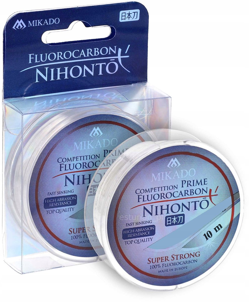 Mikado Nihonto Prime Fluorocarbon Vislijn 0,14mm 10m