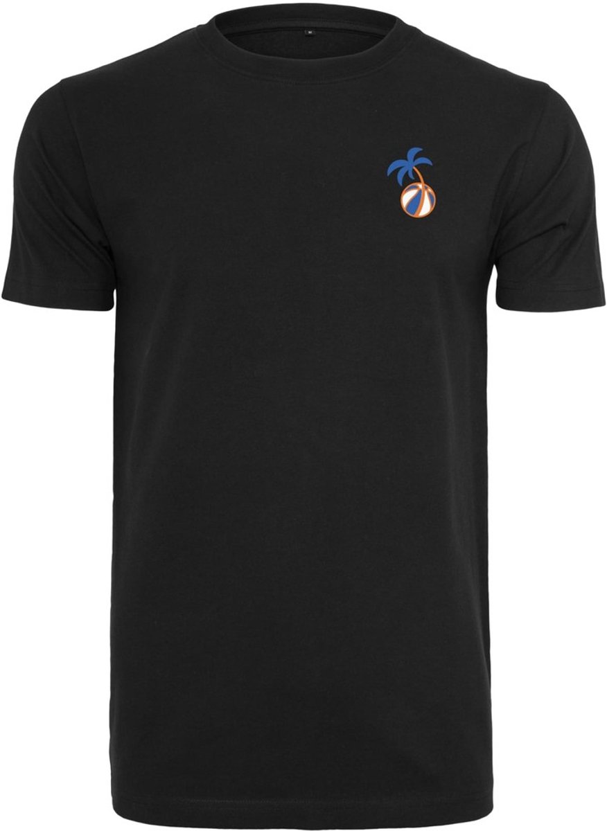 Mister Tee Summer Basketball EMB Heren T-shirt XL Zwart