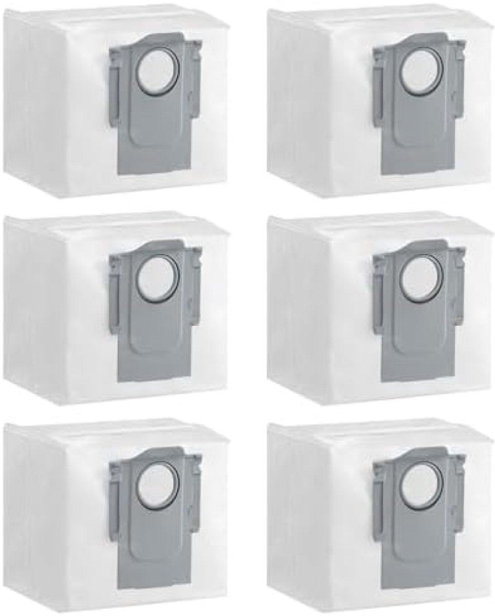 PromoHome 6 stofzuigerzakken geschikt voor Roborock Q7 L5+, Q7 M5+, Q7+, Q7 Max+, Q8 Max+, Q10 X5+, Q10 S5+, Q5+, Q5 Max+, Q5 Pro+, Q5 DuoRoller+, Voor Roborock S7 Max Ultra, S8 Pro Ultra, S8+, S7 MaxV Ultra, S7 Pro Ultra