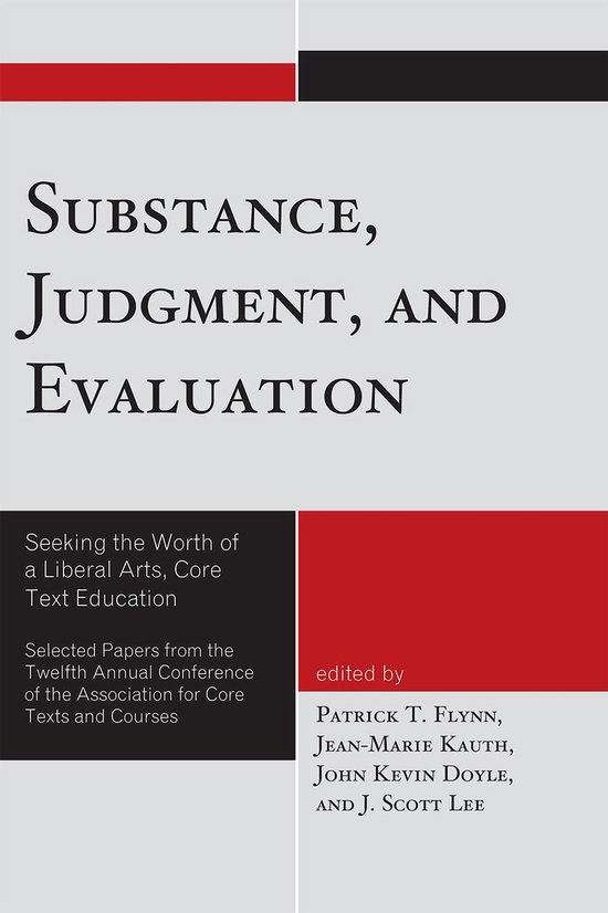 Substance, Judgment, and Evaluation - cover