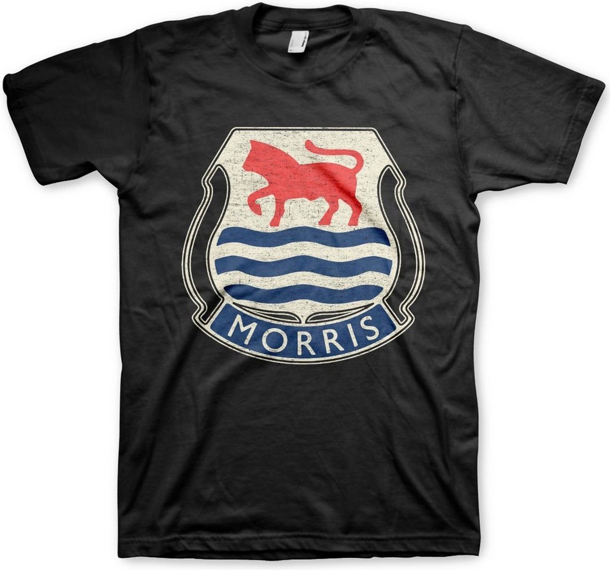 Morris Vintage Logo T-Shirt Black-S