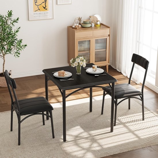 Eettafelset – Eettafel Met Stoelen – Dining Set – Keukentafel – Bistro ...