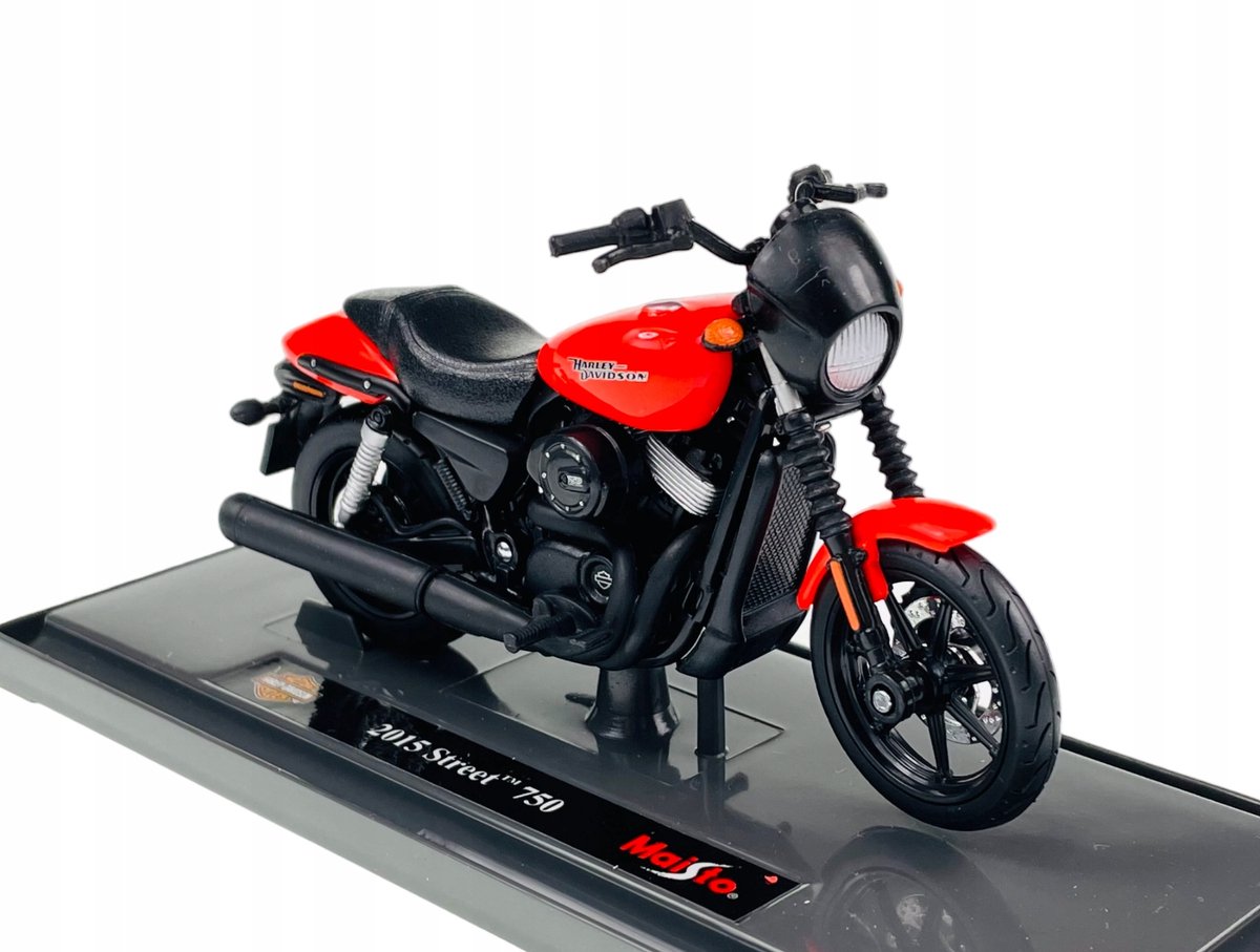 Maisto 2015 Harley-Davidson Street 750 Schaal 1:18 Oranje