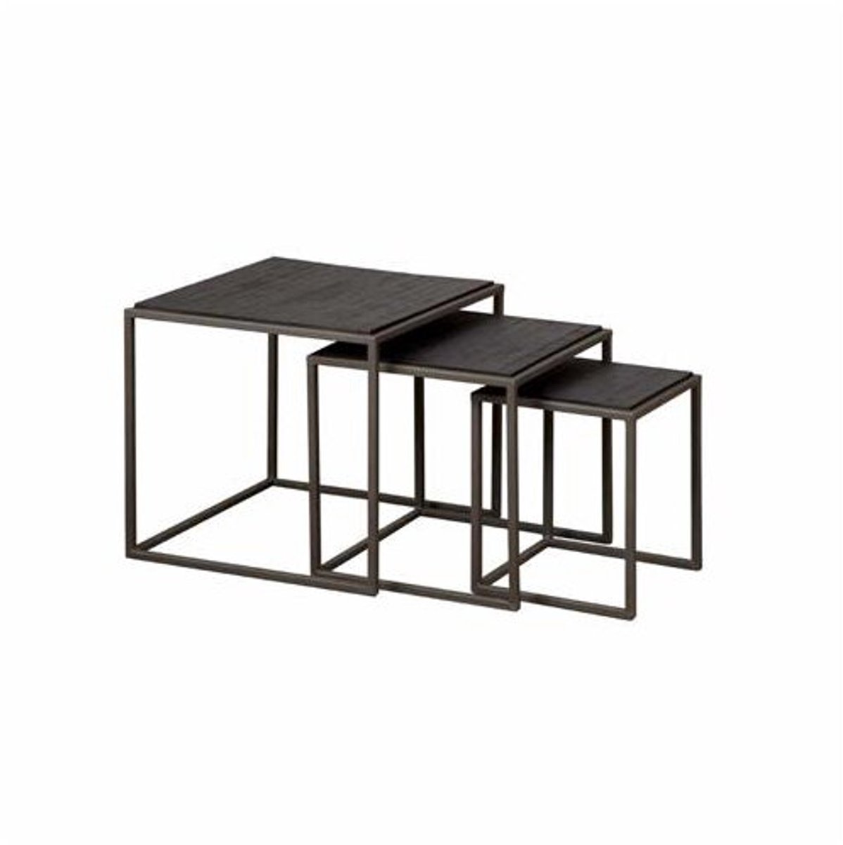 Tower Living Fanna Bijzettafel set vanaf 30 cm Grijs