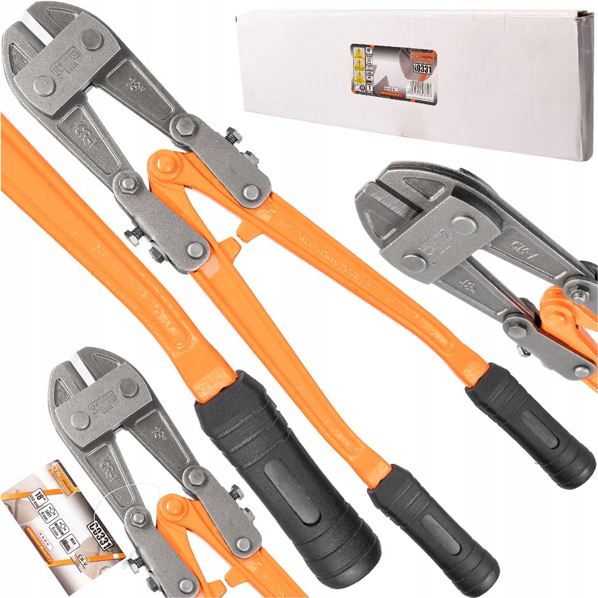 Stevige 450mm / 18" Boutenknipper - Cr-V Staal