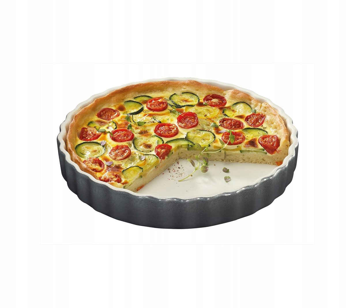 Kuchenprofi Taartvorm Quiche & Tarte 28 cm Keramiek