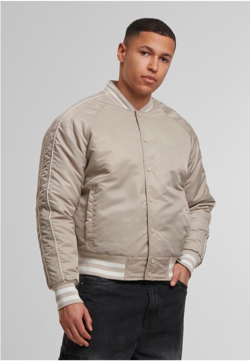 Urban Classics Racer Bomber jacket 3XL Grijs