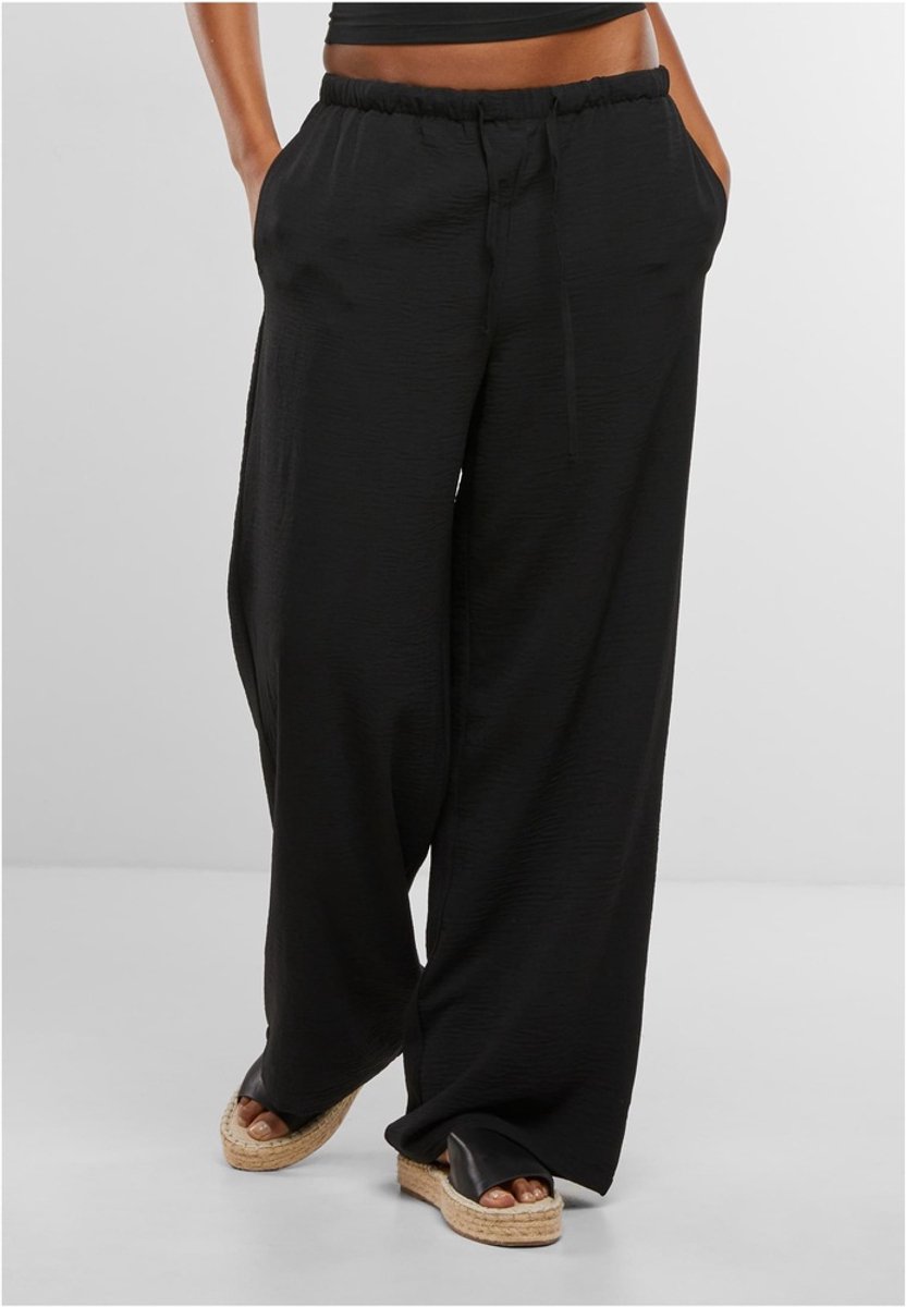 Urban Classics Structured Trousers Dames Stoffen broek – XS Zwart