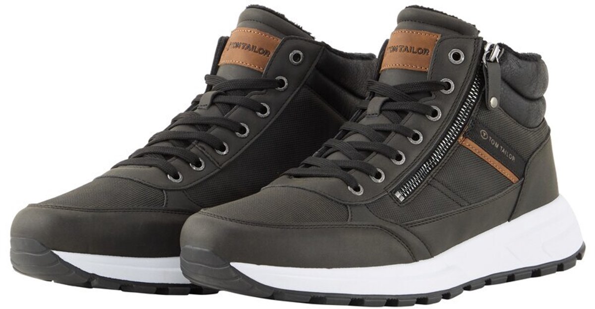 Tom Tailor - Laarzen met voering - Maat 41 - black