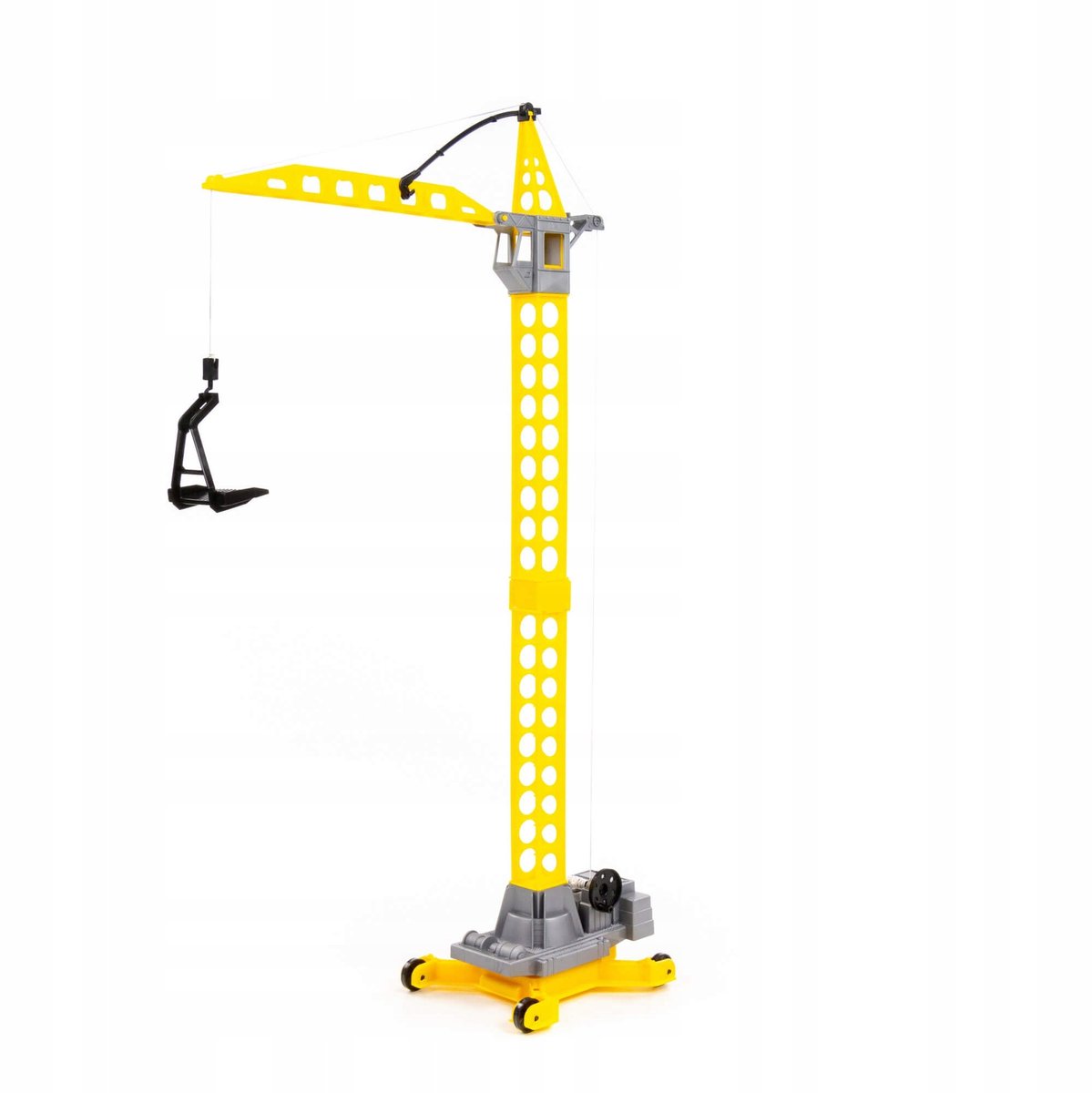 Grote Speelgoedkraan 79 cm op wielen - Agat 57167