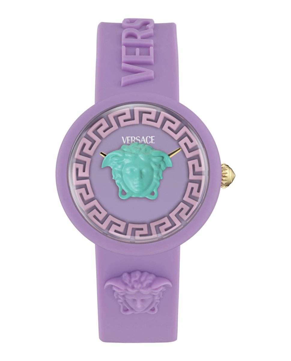 Versace Medusa Pop Kids VE9200525 Horloge - Siliconen - Paars - Ø 32 mm