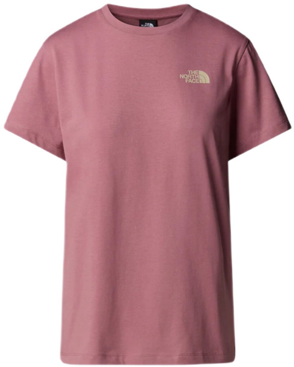 The North Face Dames Relaxed Box Tee Sportief & Comfortabel T-shirt voor Elke Dag Veelkleurig