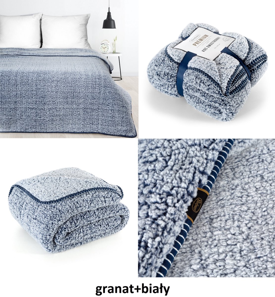 Luxe Sherpa Plaid 150x200cm - Warm & Zacht, Perfect Cadeau