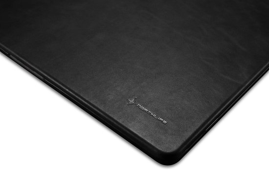 NorthLife Étui en cuir pour MacBook Pro 14 pouces (2021-2024) - Zwart