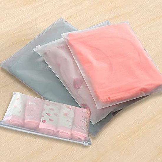 25 Stuks Reiszakken met Ritssluiting - Waterdicht en Ruimtebesparend voor Kleding en Accessoires — afbeelding 2