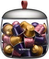 Nespresso Capsulehouder Lume - Geschikt voor Nespresso capsules - 60 Original / Professional of 30 Vertuo koffiecups - Transparant Glas